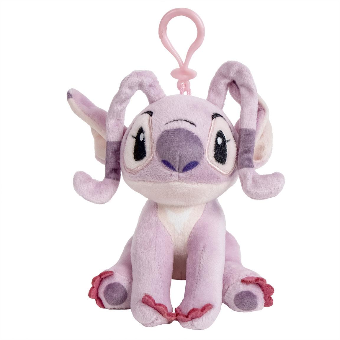 Porte-clés peluche Angel rose – Disney Lilo & Stitch