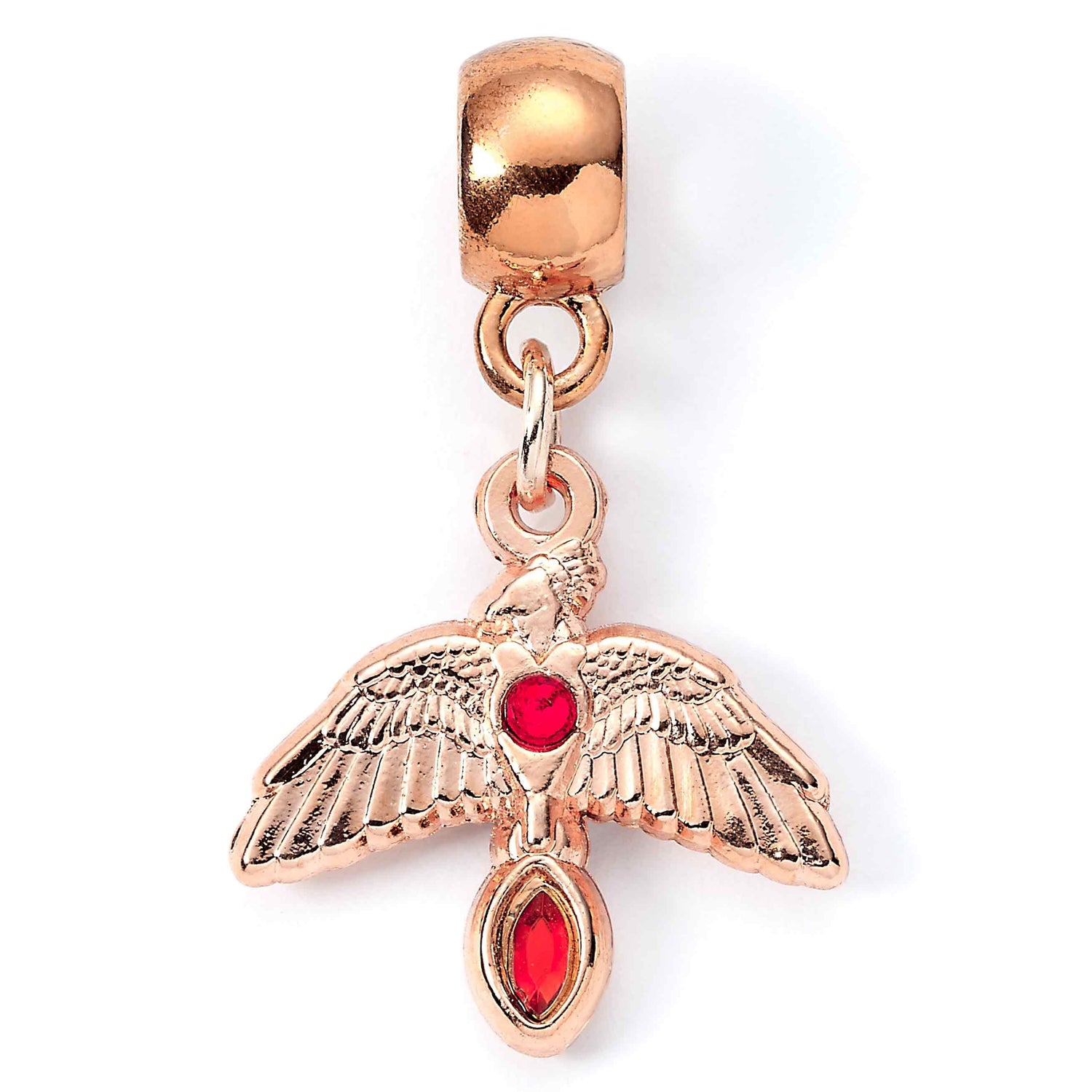 Charm Phénix doré rose Fumseck – Harry Potter