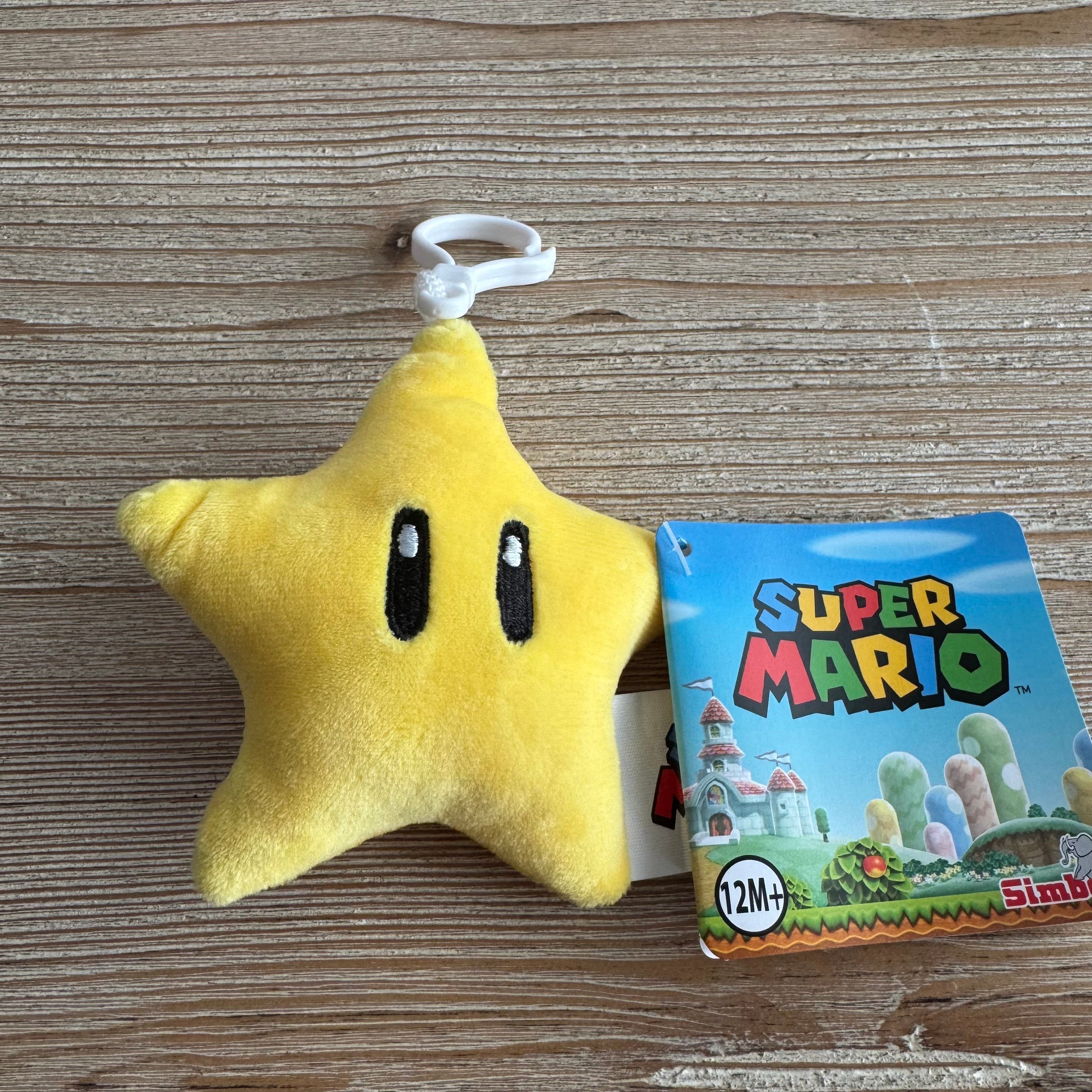 L’Étoile de Super Mario en mode kawaii et porte-clés