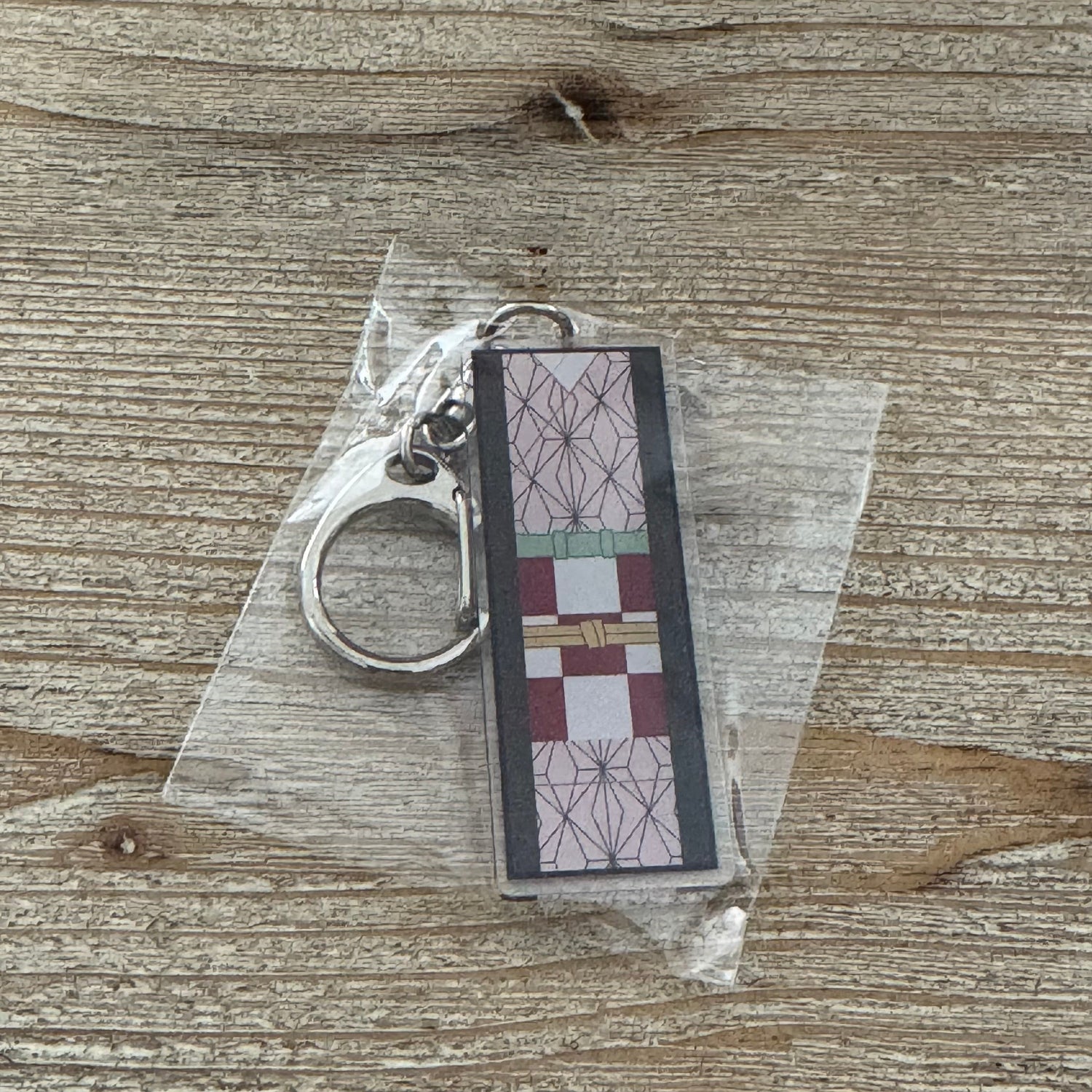 Nezuko Kamado en porte-clés acrylique Demon Slayer