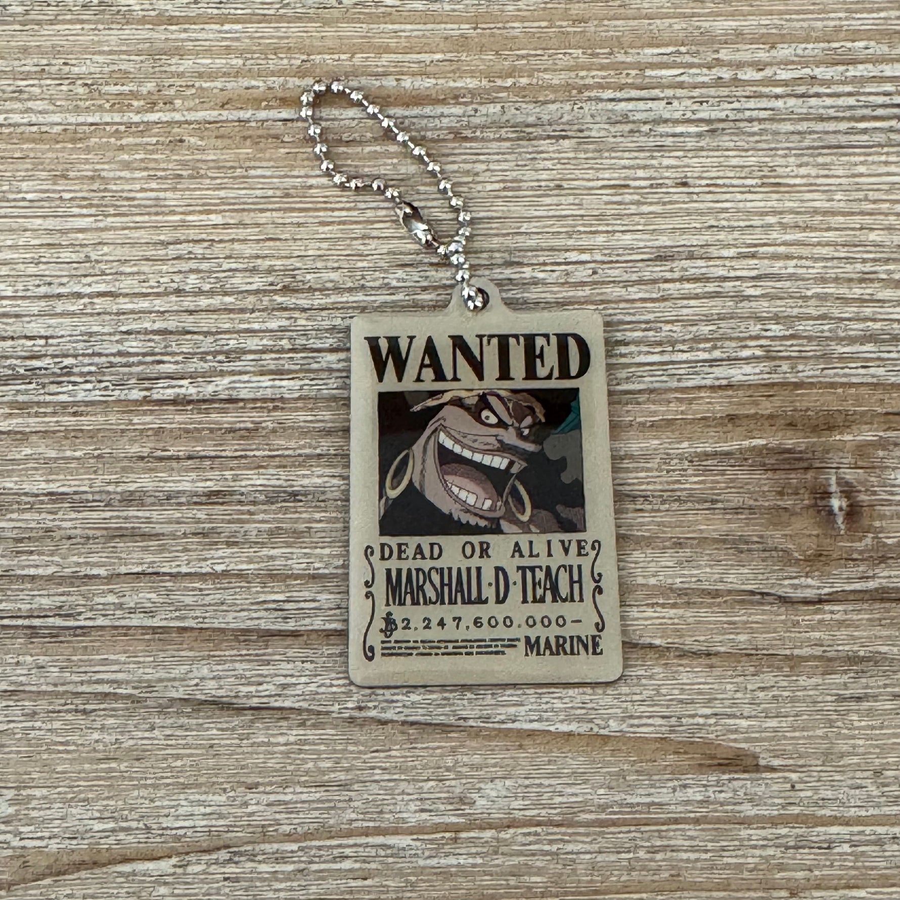 Marshall D. Teach Porte-clés métal One Piece – Goodies officiel anime | Minitaku