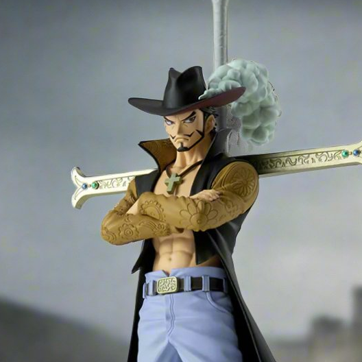 Dracule Mihawk Figurine PVC One Piece – Goodies officiel anime | Minitaku