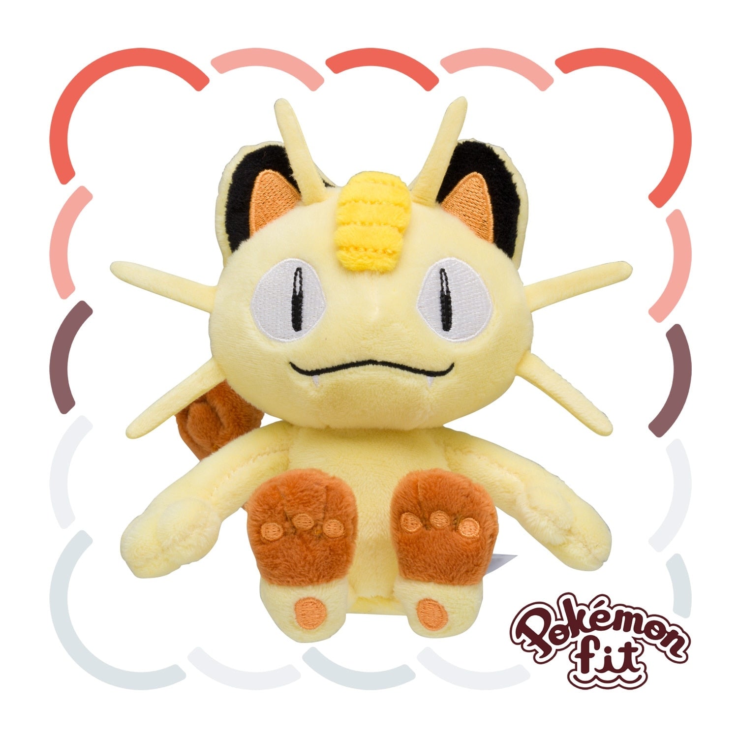 Miaouss - Peluche Douce - Pokémon Officiel — peluche officielle | Minitaku