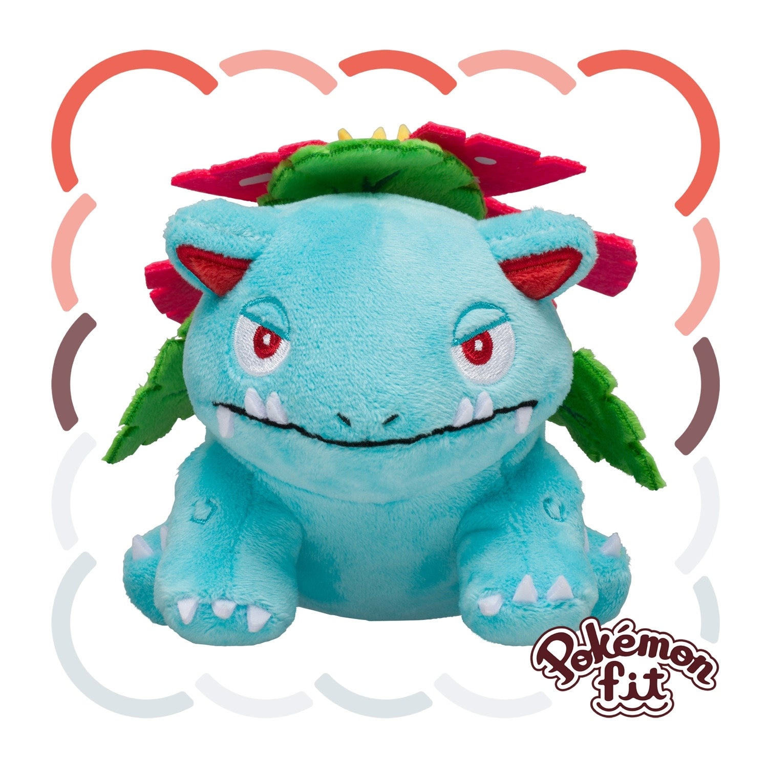 Florizarre - Peluche Douce - Pokémon Officiel Pokémon