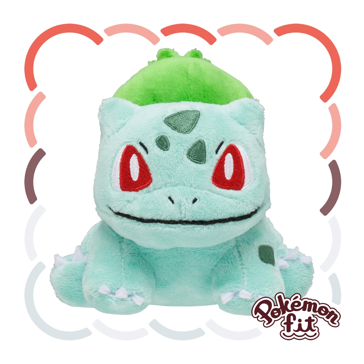 Bulbizarre - Peluche Douce - Pokémon Officiel Pokémon