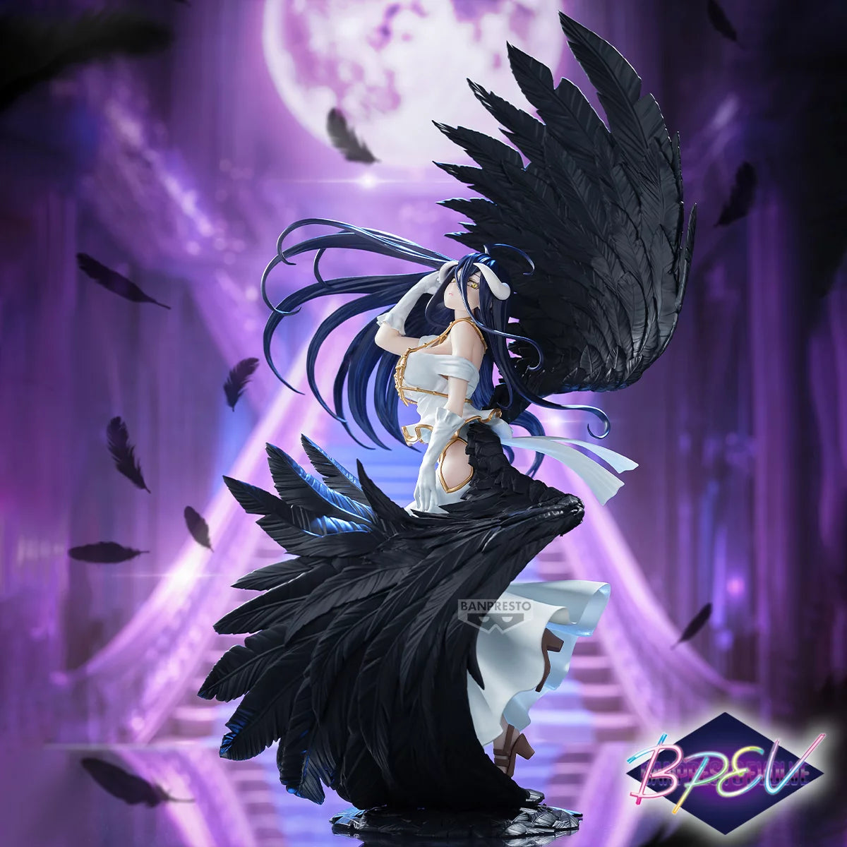 Albedo Empress of Darkness - Figurine PVC - Overlord - Banpresto Evolve