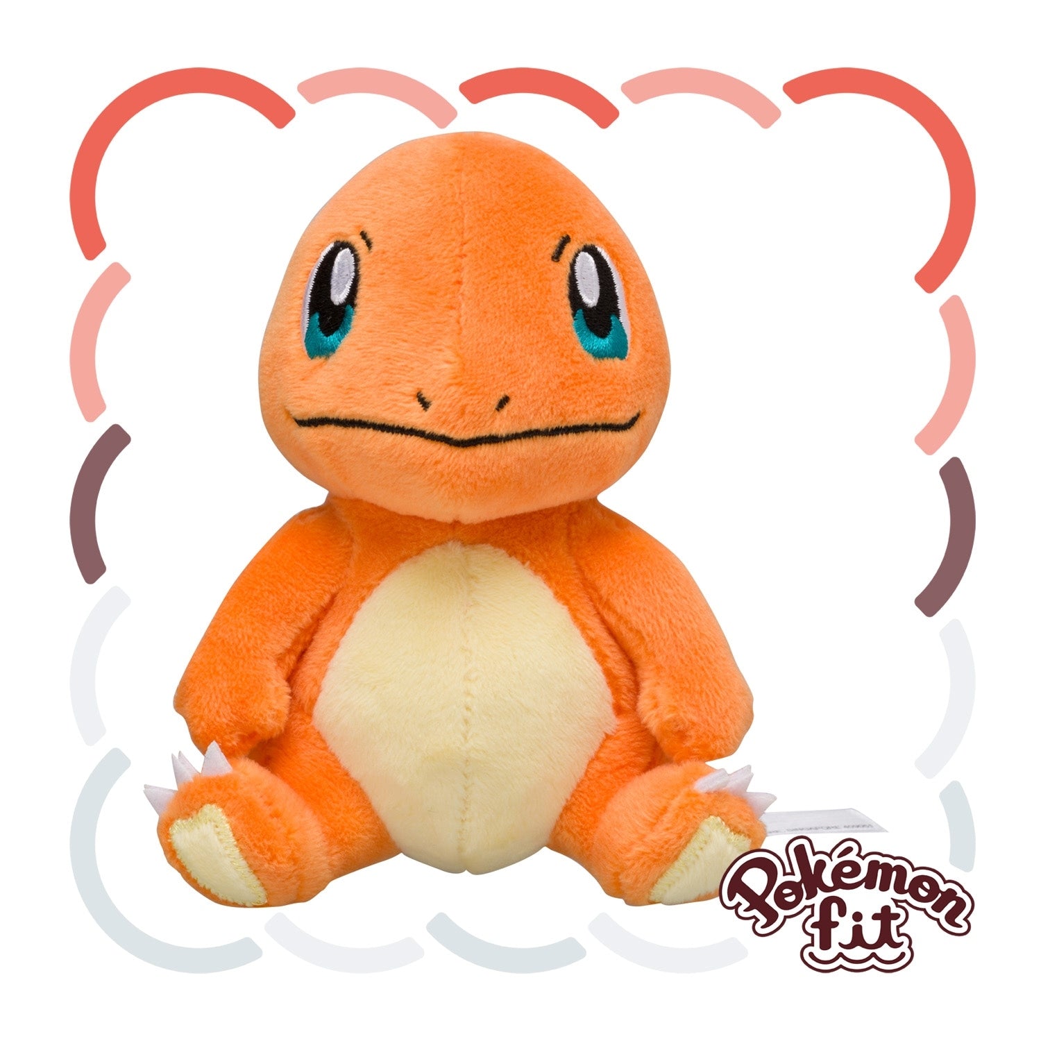 Salamèche - Peluche douce - Pokémon Officiel Pokémon