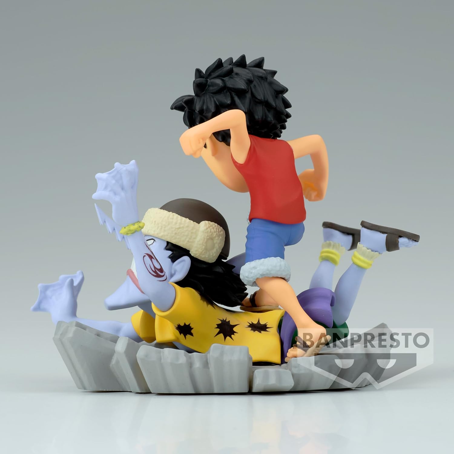 Luffy VS Arlong - Figurine PVC - One Piece - WCF Log Stories