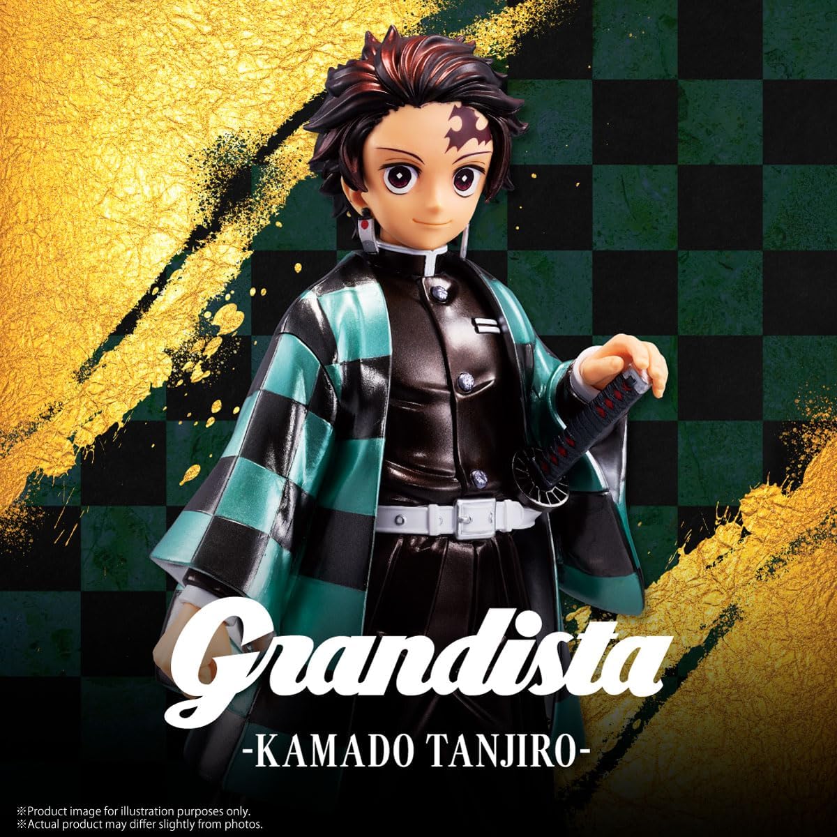 Tanjiro Kamado - Figurine PVC - Demon Slayer - Grandista (Special Color)