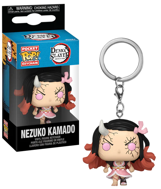 Nezuko – Porte-clés Pocket Pop – Demon Slayer Officiel Demon Slayer