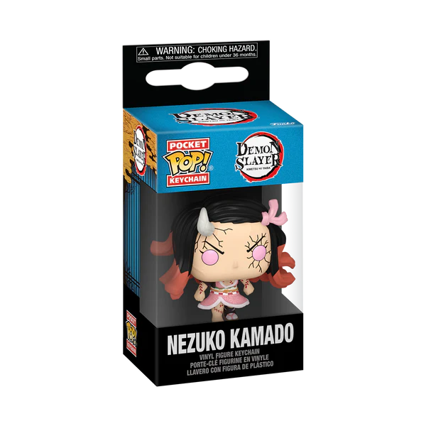Nezuko – Porte-clés Pocket Pop – Demon Slayer Officiel Demon Slayer