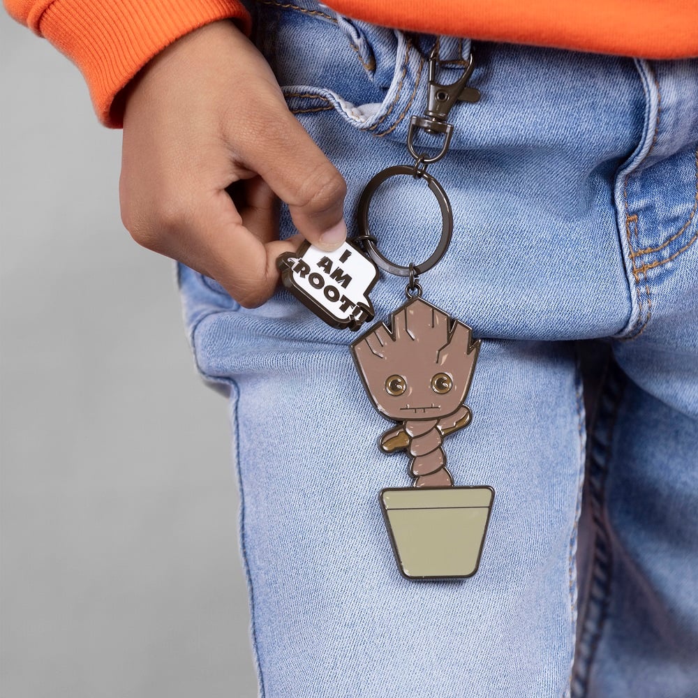 Groot – Porte-clés métal – Gardiens de la Galaxie Officiel Marvel
