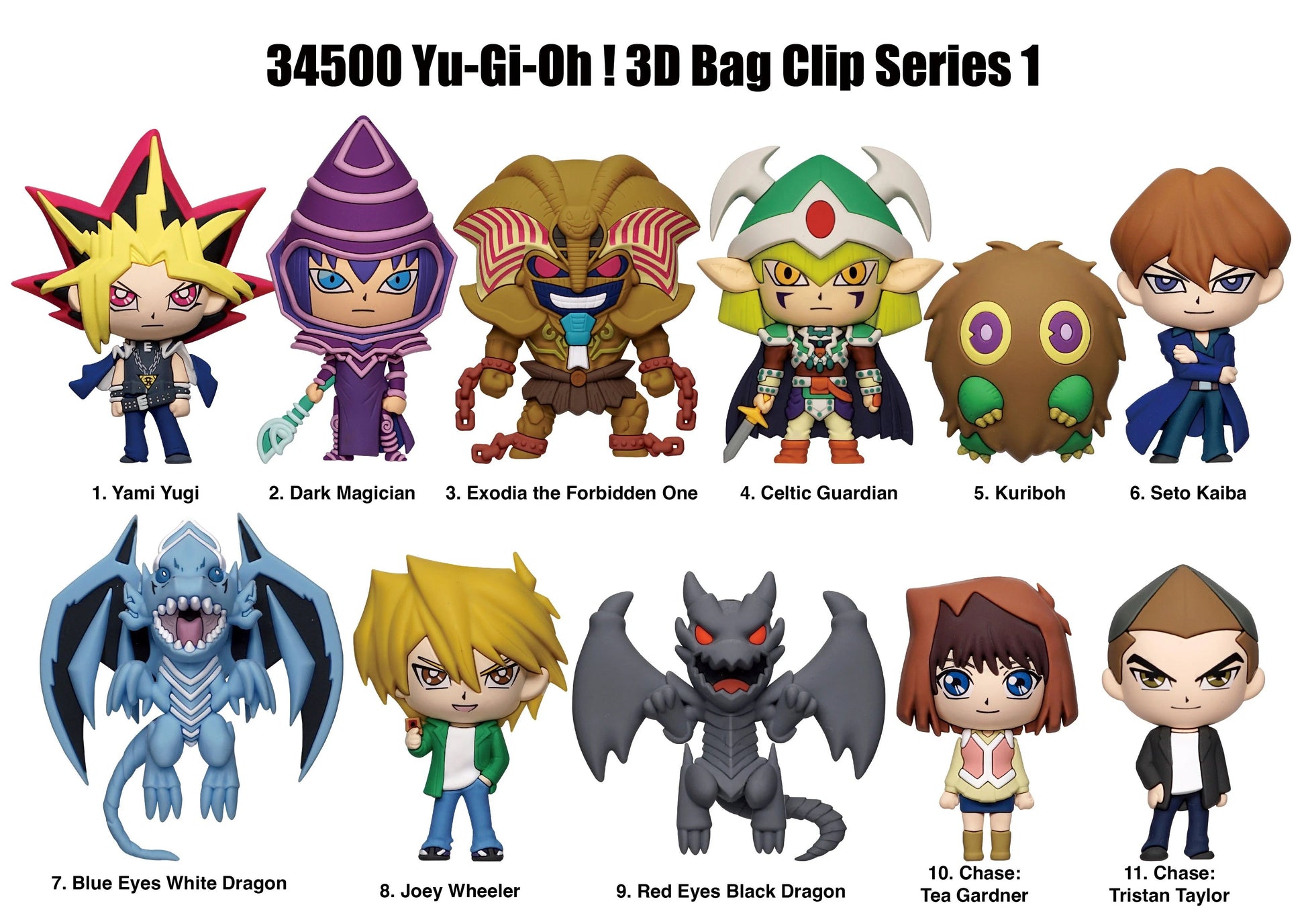 Personnage aléatoire – Porte-clés – Yu-Gi-Oh! Officiel Yu-Gi-Oh!