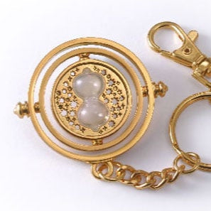 Retourneur de Temps Doré - Porte-clés métal - Harry Potter Officiel Harry Potter