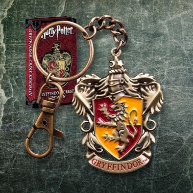 Blason Gryffondor - Porte-clés métal - Harry Potter Officiel Harry Potter