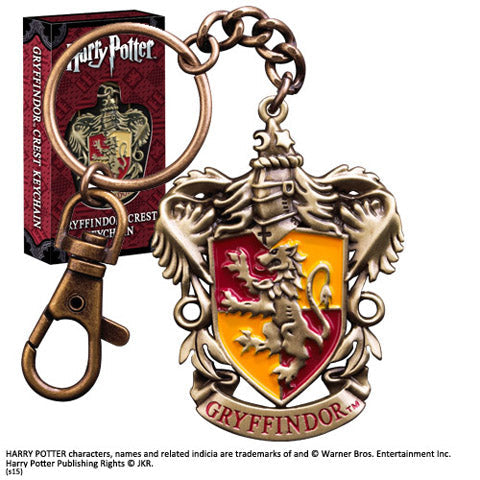 Blason Gryffondor - Porte-clés métal - Harry Potter Officiel — porte-clés officiel | Minitaku
