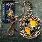 Blason Poufsouffle - Porte-clés métal - Harry Potter Officiel — porte-clés officiel | Minitaku