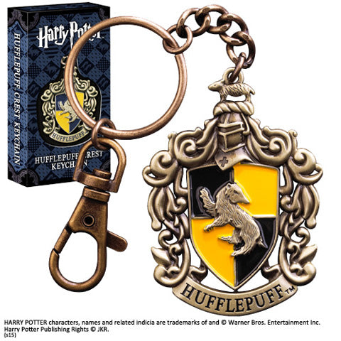 Blason Poufsouffle - Porte-clés métal - Harry Potter Officiel — porte-clés officiel | Minitaku