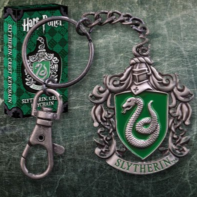 Blason Serpentard – Porte-clés métal – Harry Potter Officiel Harry Potter