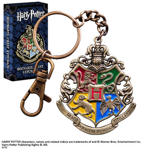 Blason de Poudlard – Porte-clés métal – Harry Potter Officiel Harry Potter