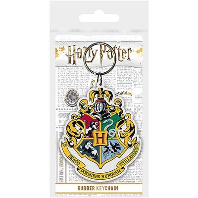 Blason de Poudlard - Porte-clés PVC - Harry Potter Officiel — porte-clés officiel | Minitaku