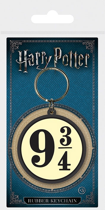 Quai 9 ¾ – Porte-clés PVC – Harry Potter Officiel Harry Potter