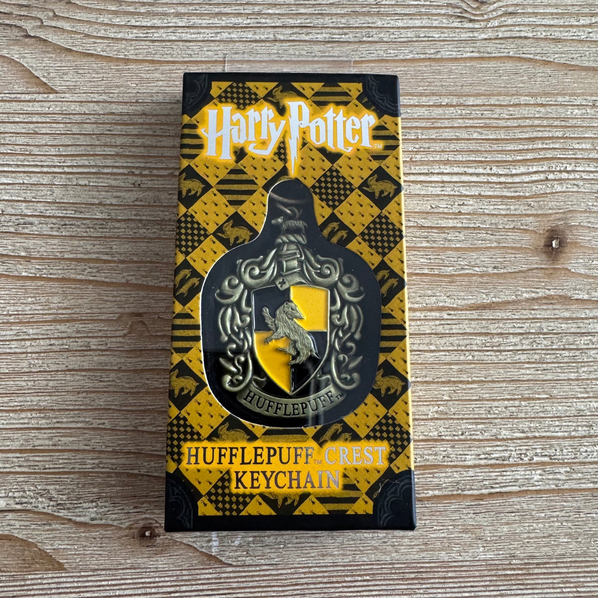 Blason Poufsouffle – Porte-clés métal – Harry Potter Officiel Harry Potter