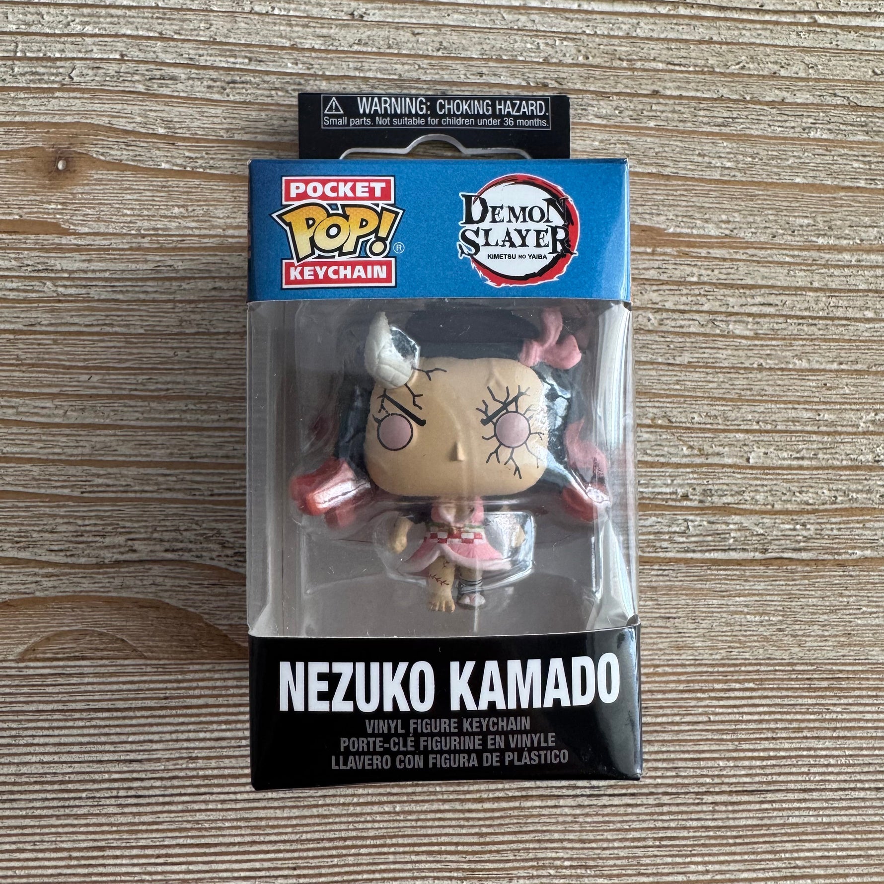 Nezuko - Porte-clés Pocket Pop - Demon Slayer Officiel — porte-clés officiel | Minitaku