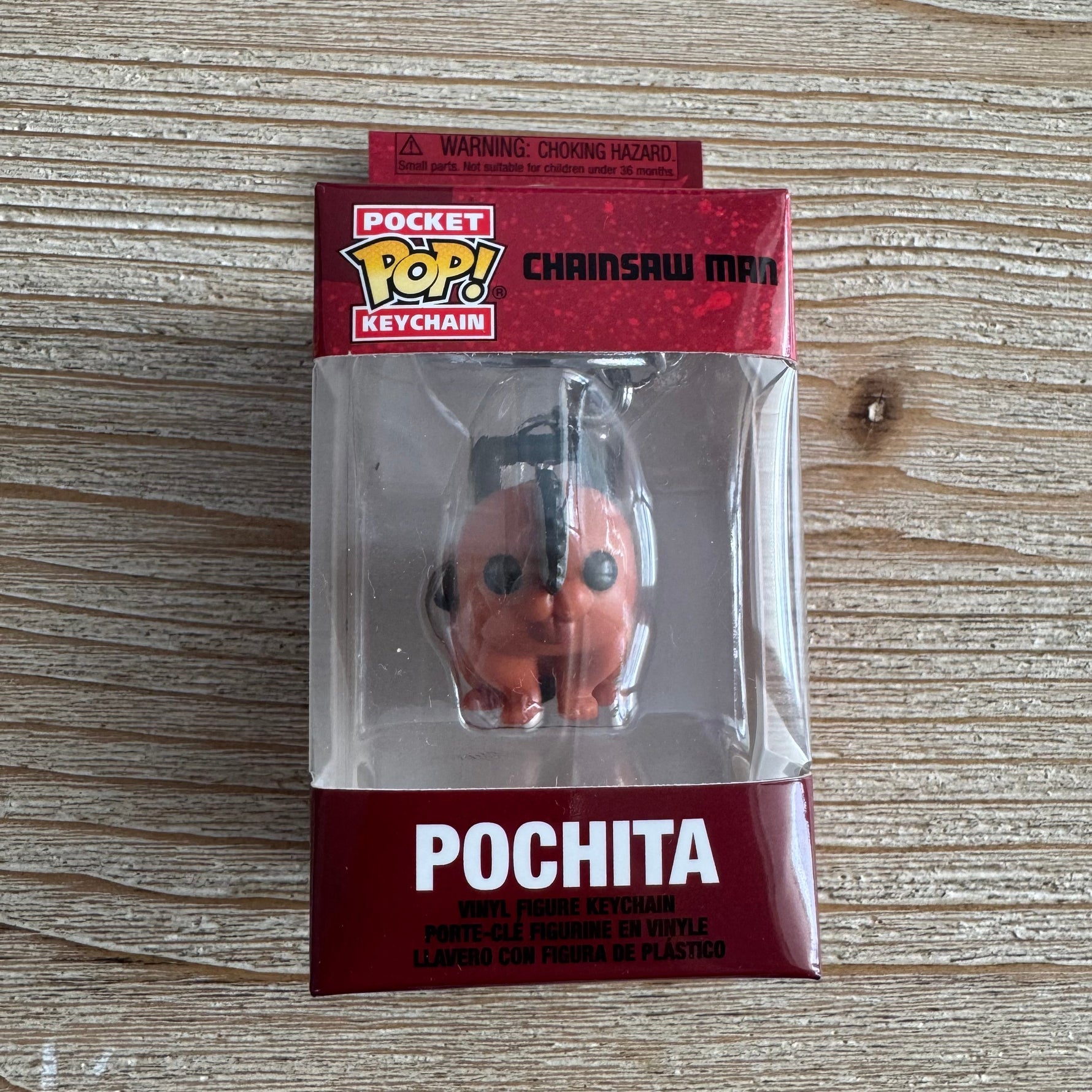 Pochita - Porte-clés Pocket Pop - Chainsaw Man Officiel — porte-clés officiel | Minitaku