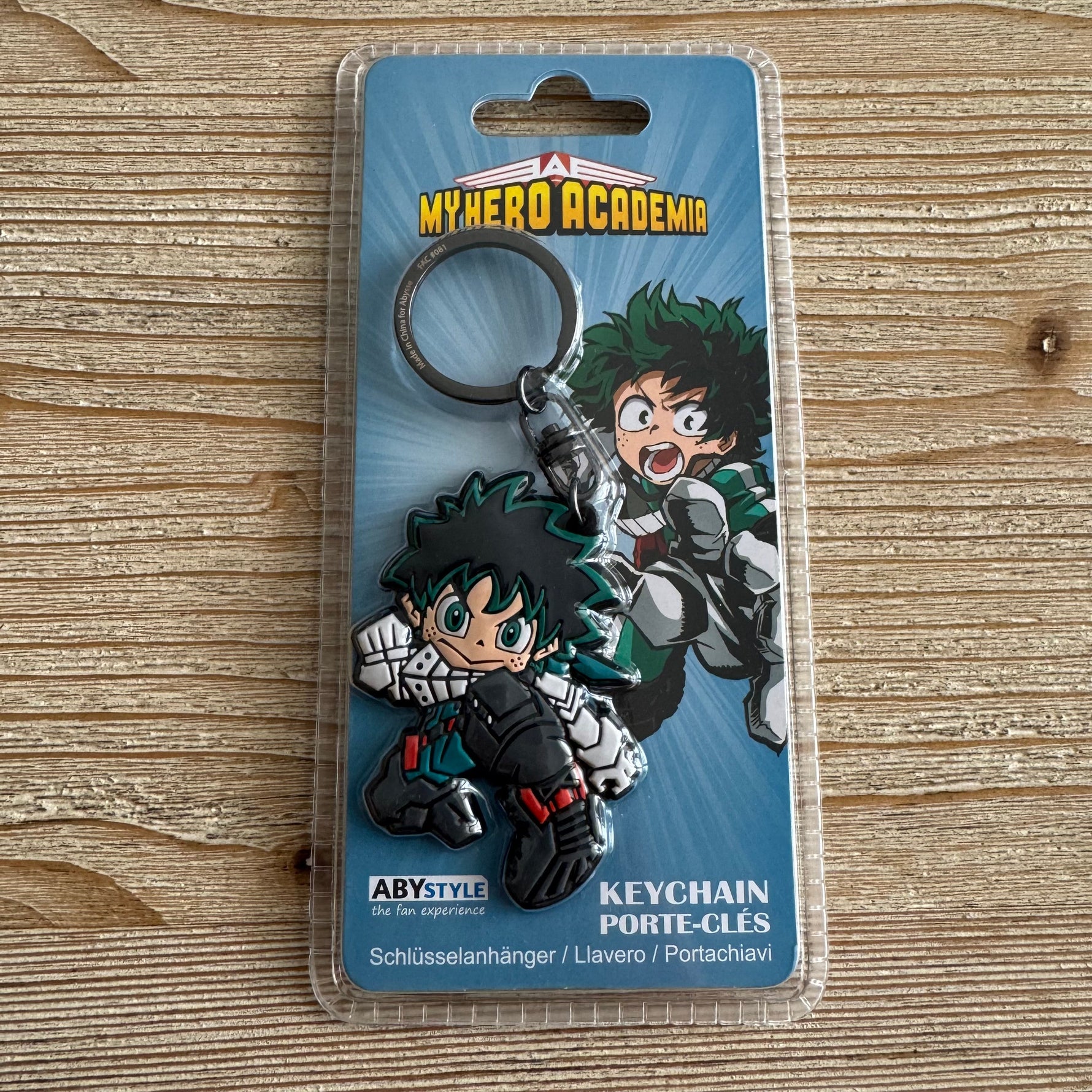 Izuku - Porte-clés PVC - My Hero Academia Officiel — porte-clés officiel | Minitaku