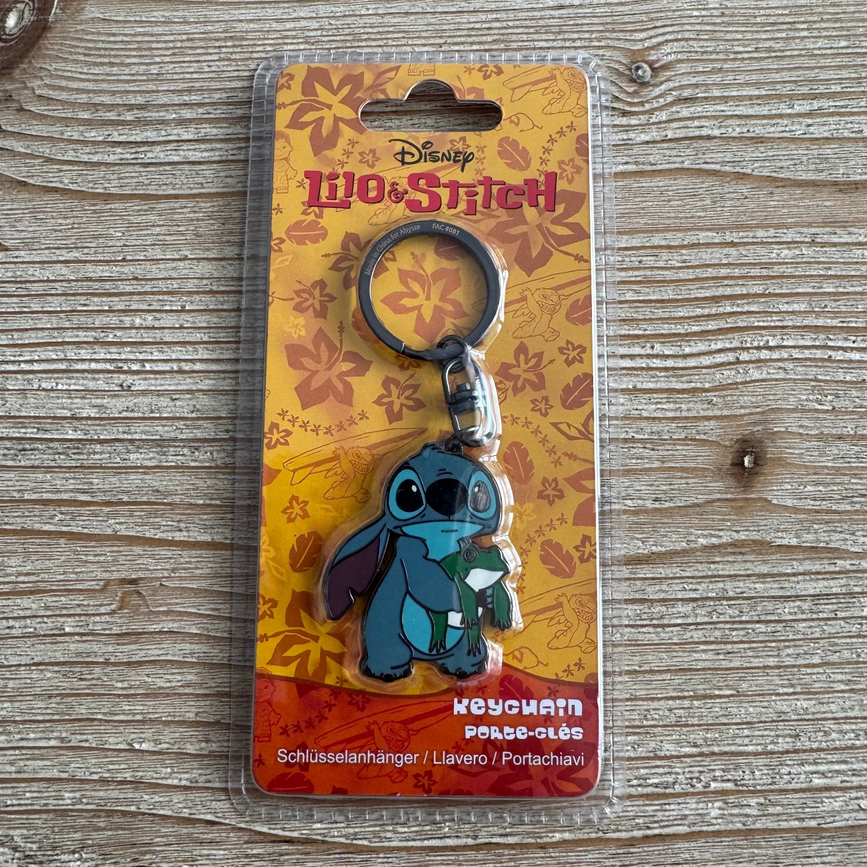Stitch - Porte-clés métal - Disney Officiel — porte-clés officiel | Minitaku