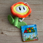 Fleur de Feu - Porte-clés Peluche - Nintendo Officiel — peluche officielle | Minitaku