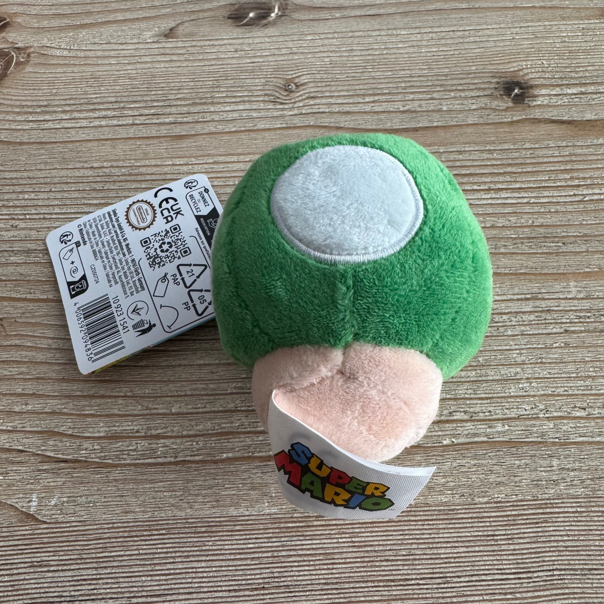 Champignon Vert – Porte-clés Peluche – Nintendo Officiel Nintendo