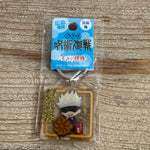 Porte-clés Acrylique Jujutsu Kaisen – Gojo Satoru – Édition Limitée Hiroshima Momiji Manjuu – avant