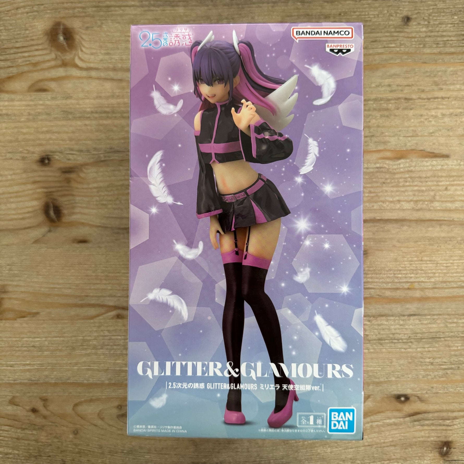 Figurine 2.5 Jigen no Yuuwaku – Glitter & Glamours – Milliera Costume Ange – avant