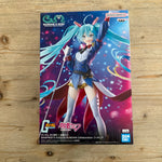 Figurine Hatsune Miku × Gundam – Banpresto Evolve Collaboration – avant