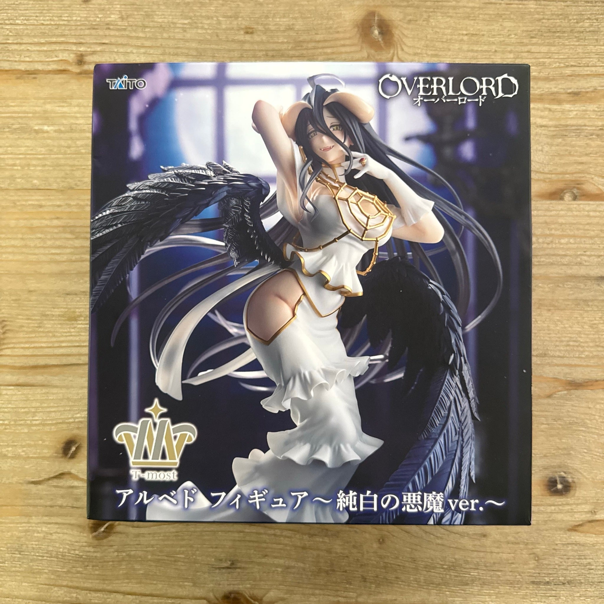 Albedo - Figurine PVC - Overlord - T-most (Démon Immaculé) – avant