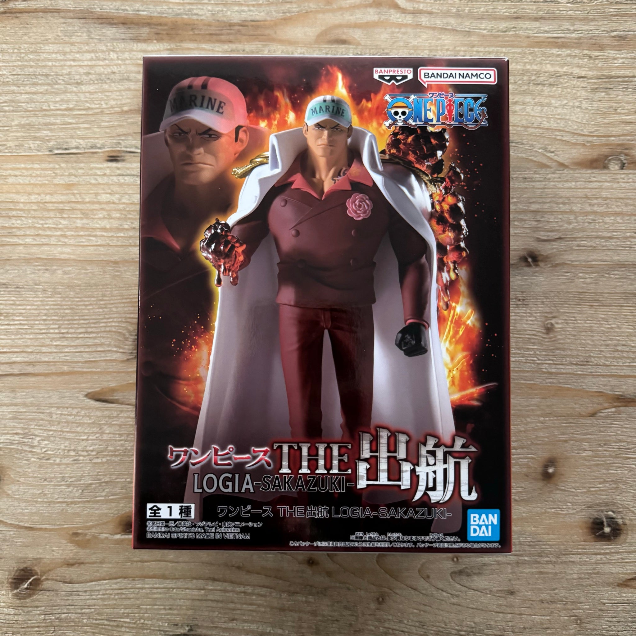Sakazuki - Figurine PVC - One Piece - The Departure Logia – avant