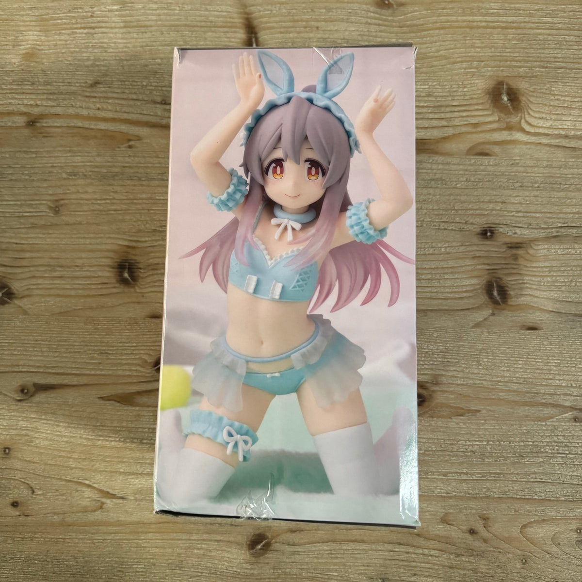 Figurine Mahiro Oyama - Onimai - Pastel Bunny Bleu – arrière