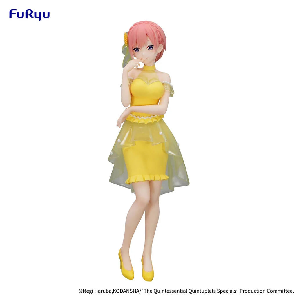 Figurine Ichika Nakano - The Quintessential Quintuplets - Trio-Try-iT (Pastel Dress) - PVC