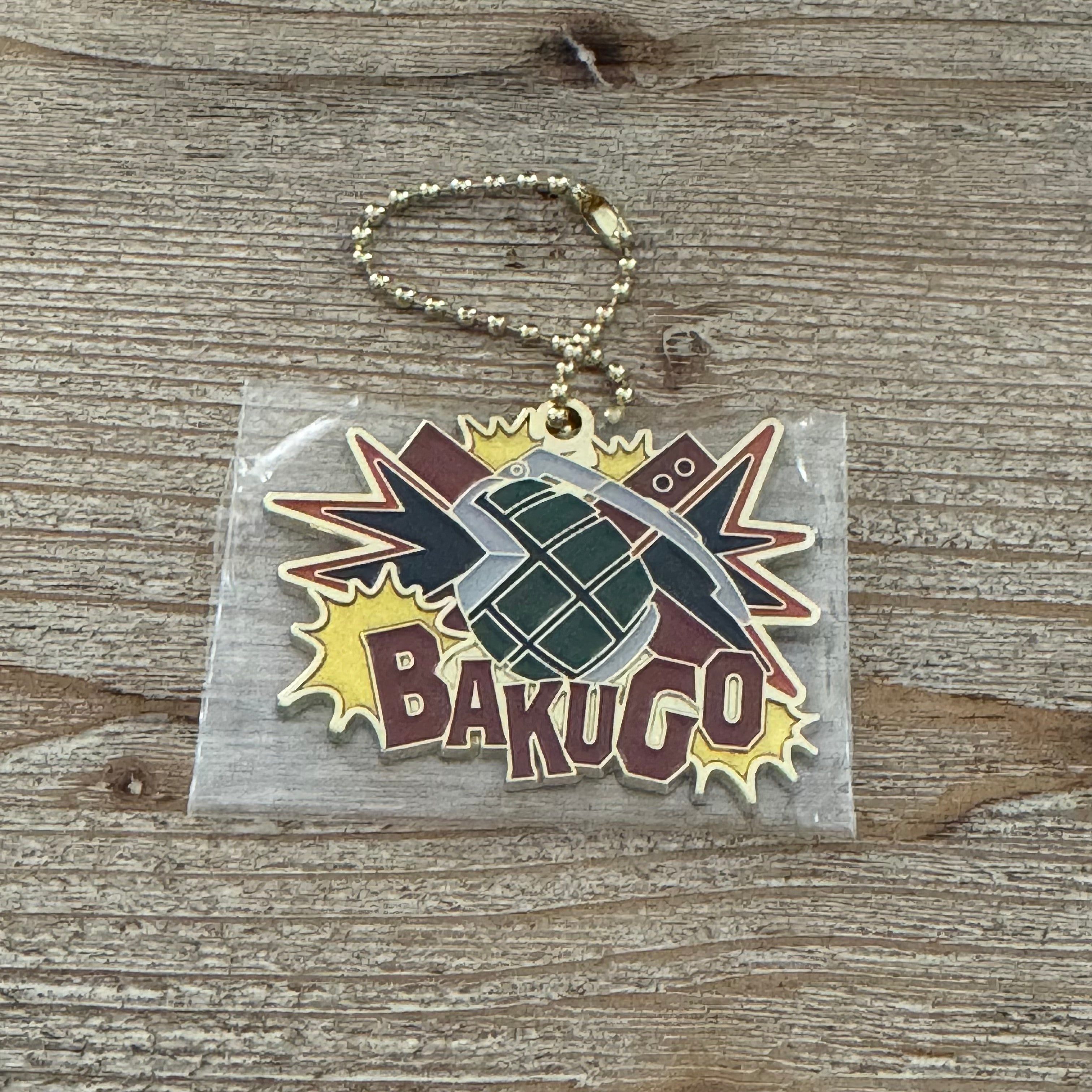 Bakugo - Porte-clés Métal - My Hero Academia Officiel — porte-clés officiel | Minitaku