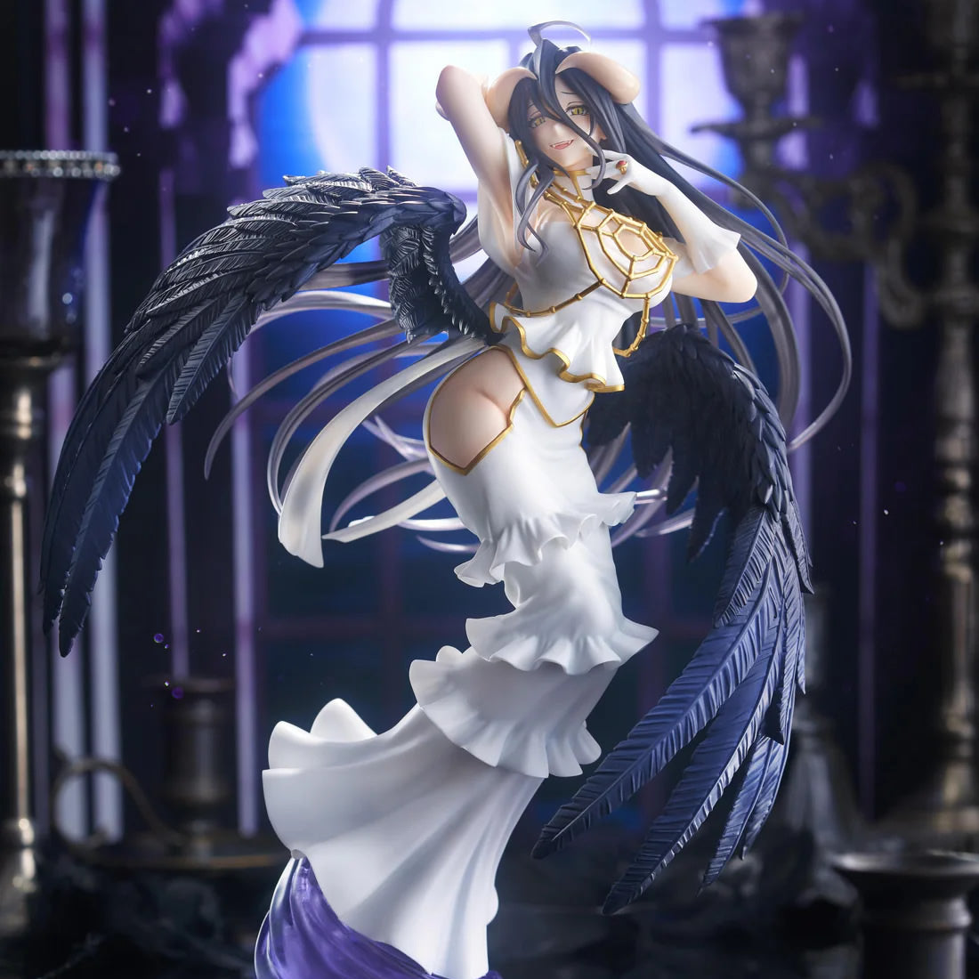 Figurine Albedo - Overlord - T-most (Démon Immaculé) - PVC – vue 1
