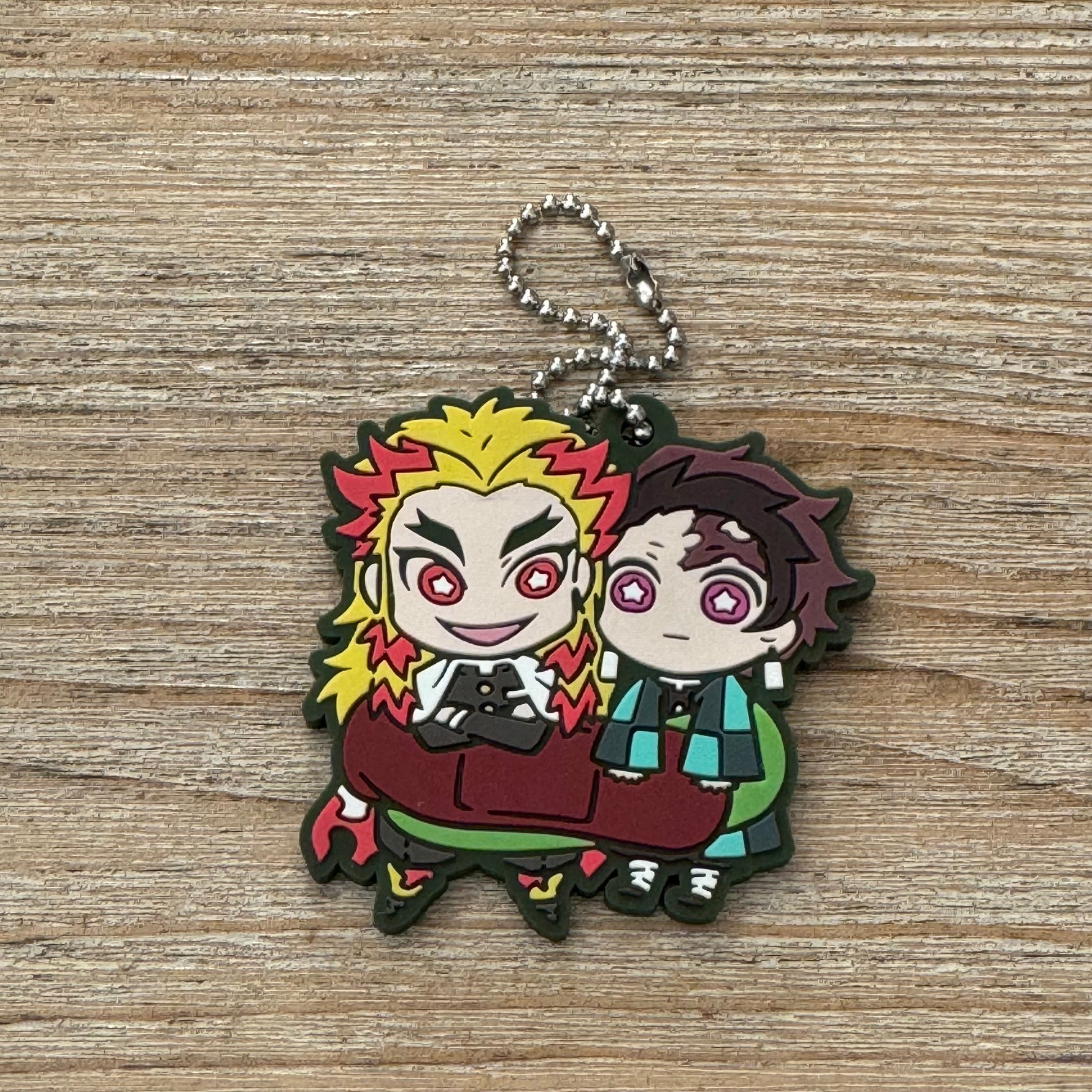 Rengoku & Tanjiro - Porte-clés PVC - Demon Slayer Officiel — porte-clés officiel | Minitaku