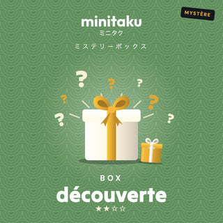 Box mystère découverte Minitaku