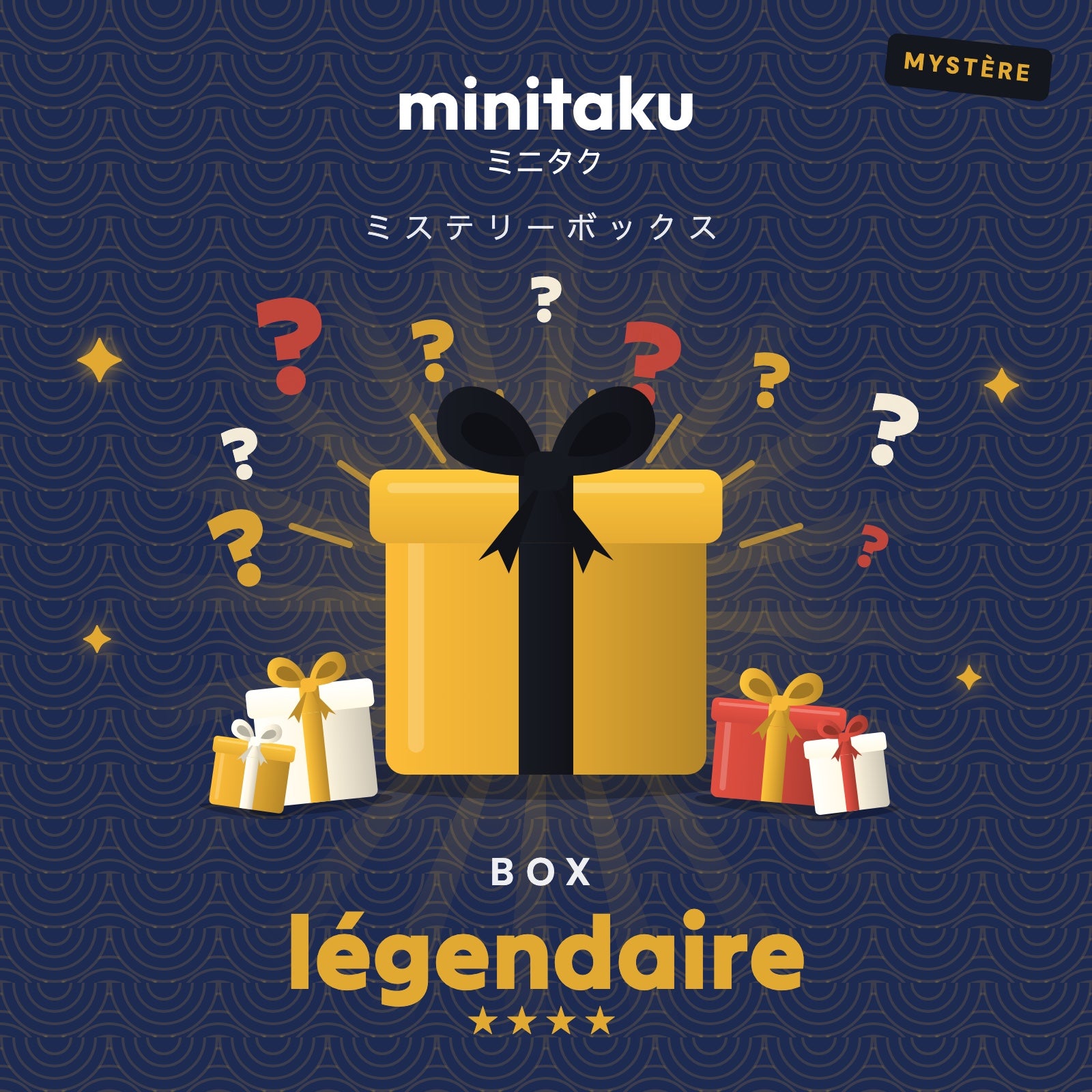 Box mystère légendaire Minitaku
