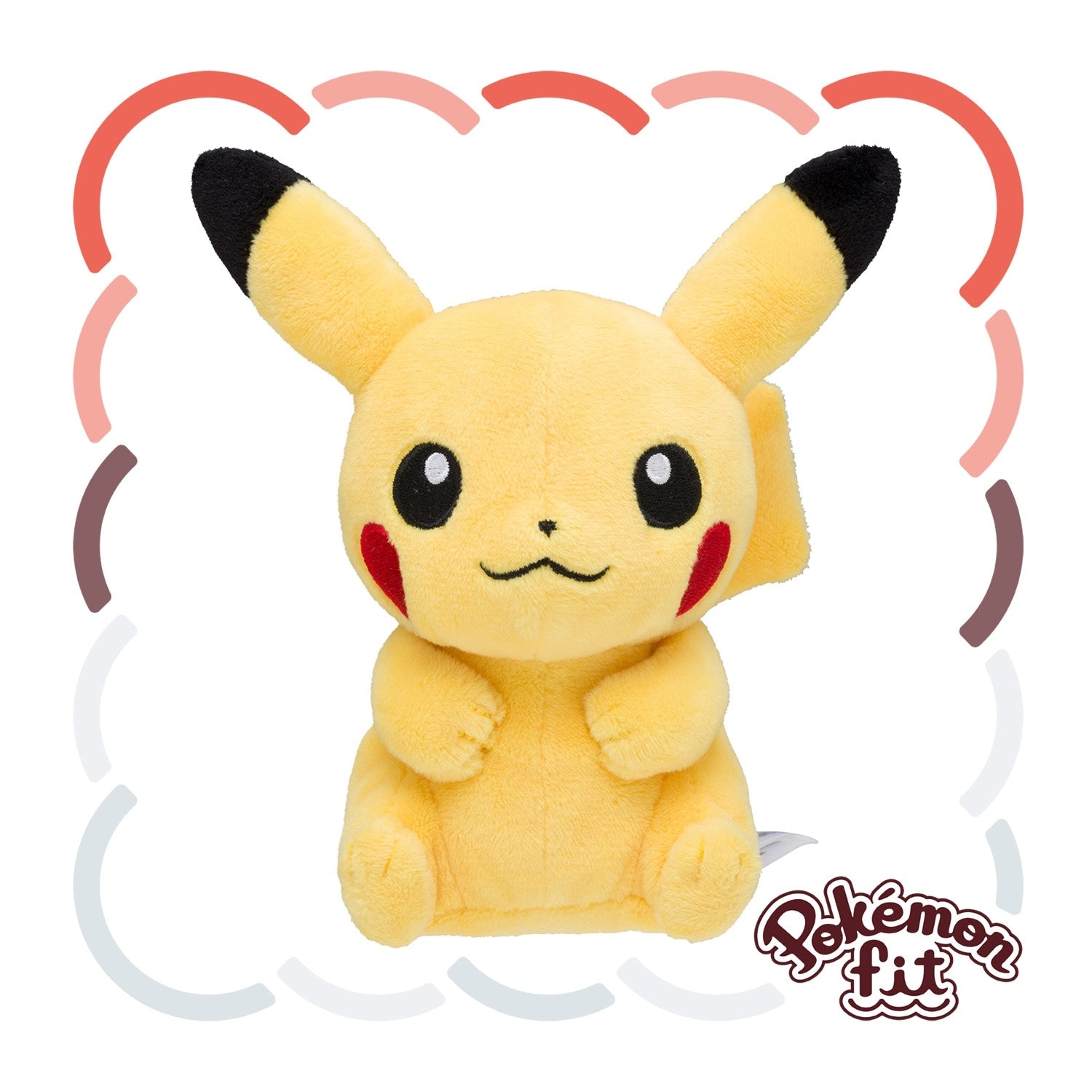 Pikachu - Peluche Douce - Pokémon Officiel Pokémon