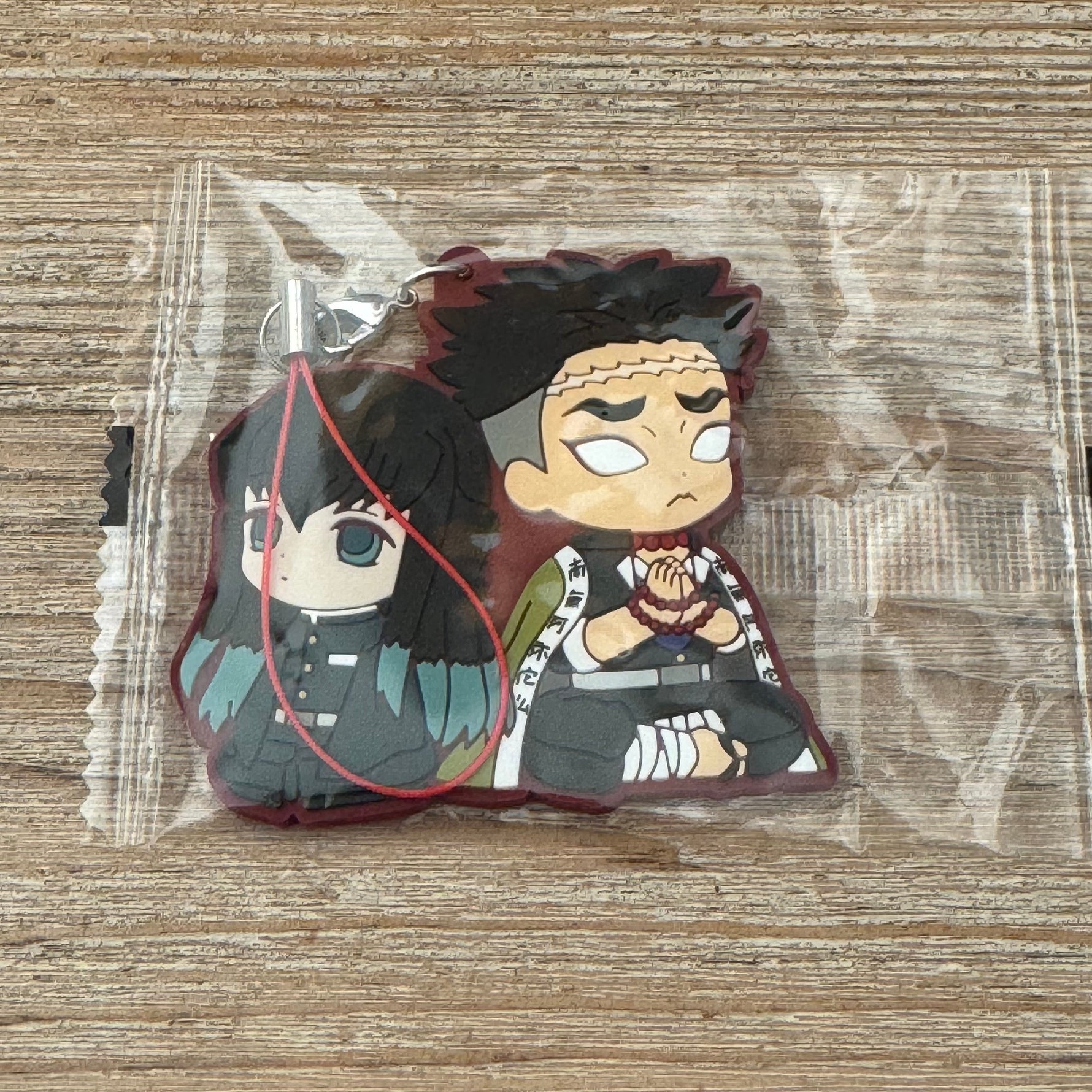 Giyu & Himejima - Porte-clés PVC - Demon Slayer Officiel — porte-clés officiel | Minitaku