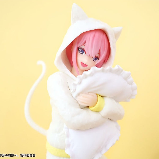 Figurine Nakano Ichika - The Quintessential Quintuplets - Fascinity (Pyjama Chat) - PVC – vue 5