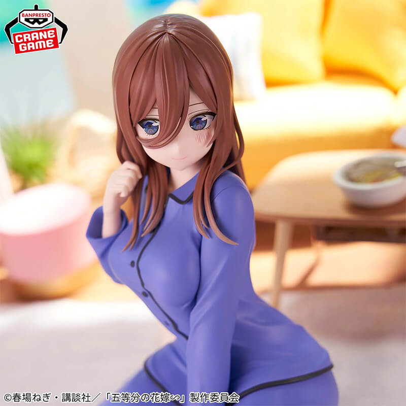 Figurine Nakano Miku - The Quintessential Quintuplets - Relax time - PVC – vue 3