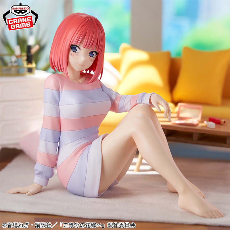 Figurine Nakano Nino - The Quintessential Quintuplets - Relax time - PVC – vue 1